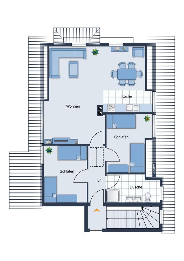 Ferienwohnung Britta Wyk auf Föhr Exteriér fotografie